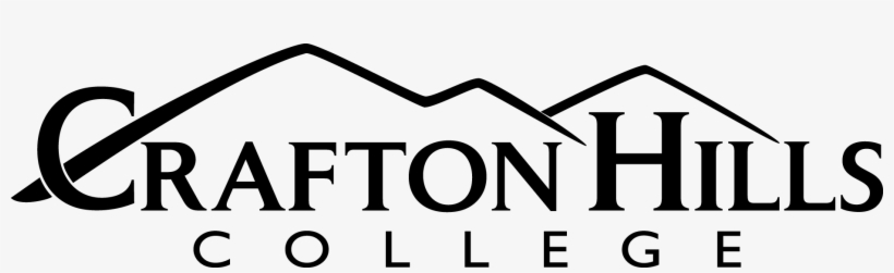 Crafton Hills Logo In Black - Crafton Hills College Transparent, transparent png download