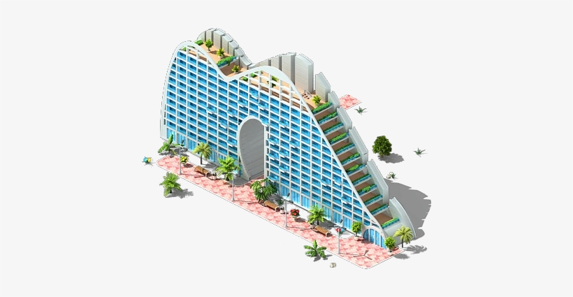 Fake Hills Residential Complex L2 - City Botanic Gardens, transparent png download