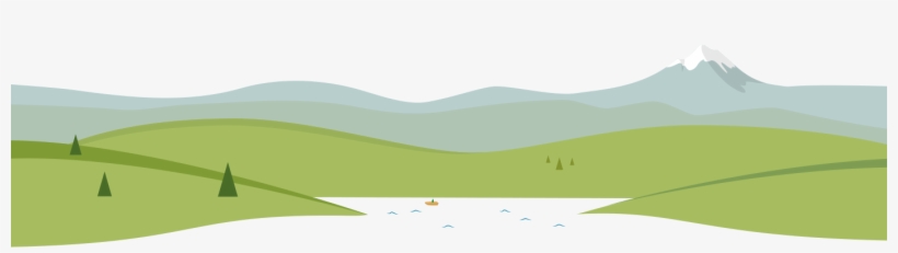 Green Hills Png Jpg Royalty Free Download - Illustration, transparent png download