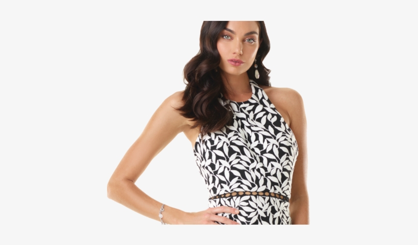 Make A Statement In Black And White - Dress, transparent png download