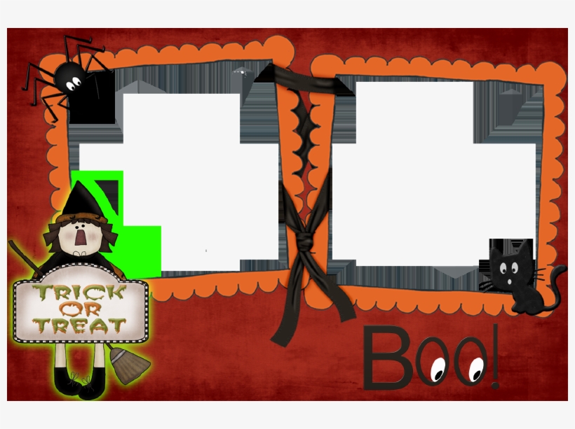 Share This Image - Marcos Para Fotos De Halloween, transparent png download