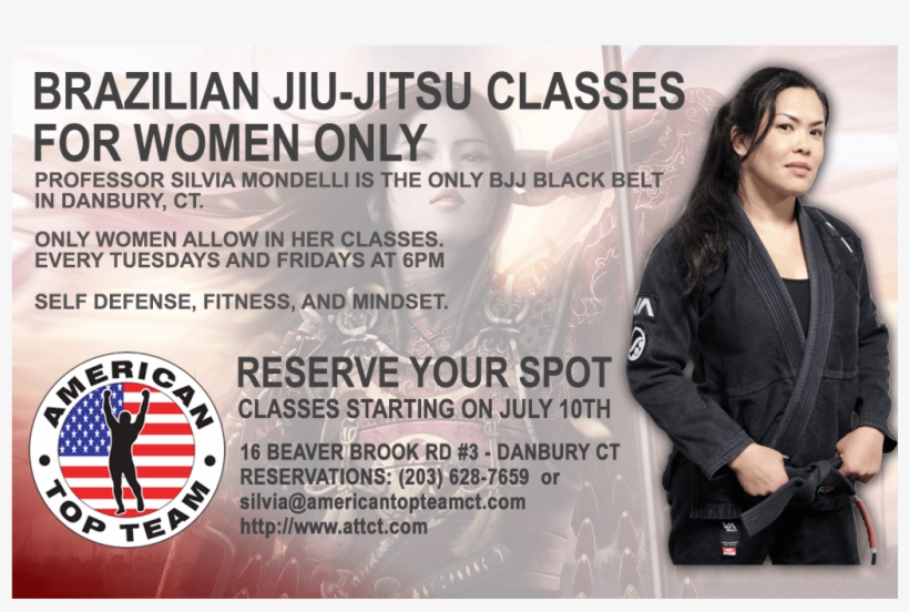 Bjj For Women Only In Danbury, Ct With Silvia Mondelli - Brazilian Jiu-jitsu, transparent png download