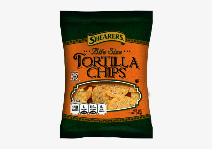 Bite Size White Corn Tortilla Chips - Tortilla Chip, transparent png download