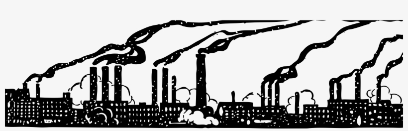 Pollution Smoke Belching Free On Dumielauxepices Net - Factories Clipart, transparent png download