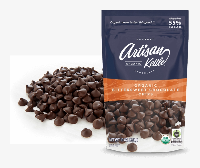 Try Artisan Kettle Chocolate Today - Ghirardelli Chocolate Baking Chips, transparent png download