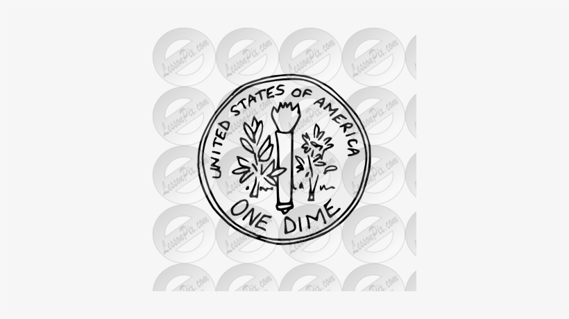 Dime Picture For Classroom - Circle, transparent png download