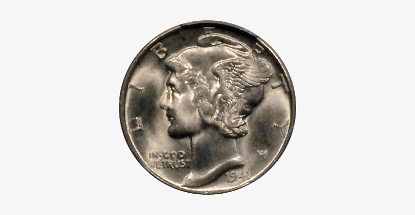Mercury Dime, transparent png download