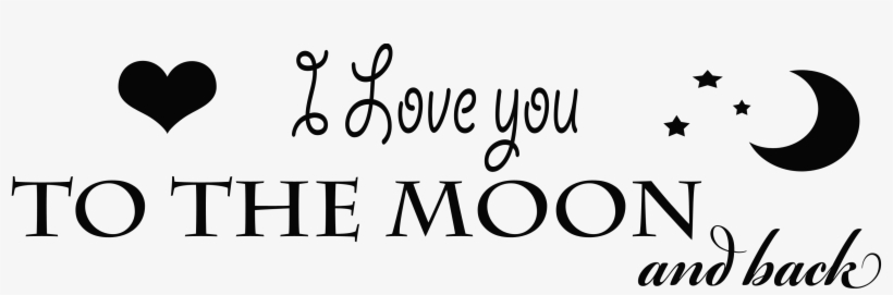 Clip Art Stock I Love You To The Moon And Back Clipart - Love Cake, transparent png download