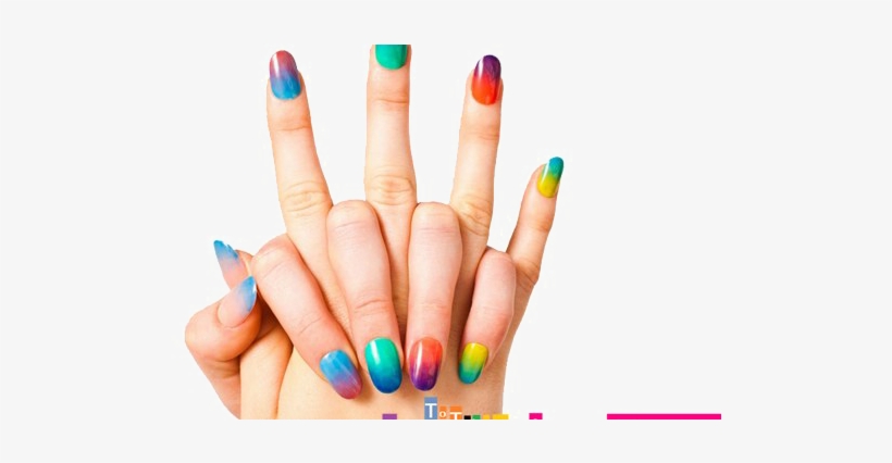 Acrylic Nails Free Png Image - Nail Designs Images Png, transparent png download