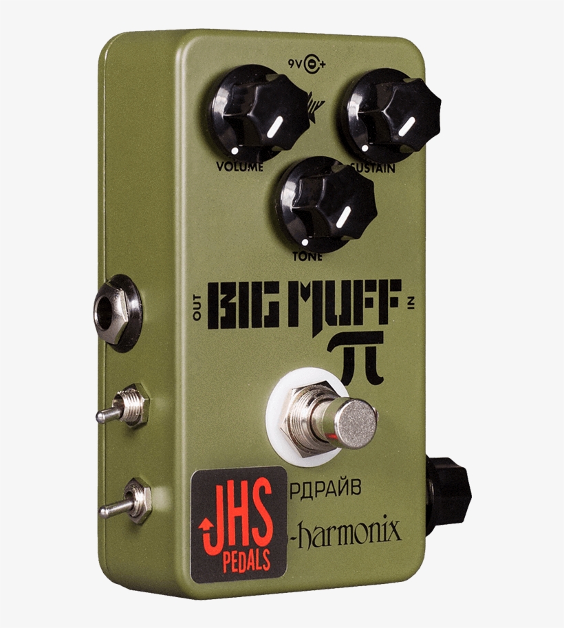 Jhs Ehx Green Russian Big Muff Moscow Mod - Electro Harmonix Green Russian Big Muff Distortion, transparent png download