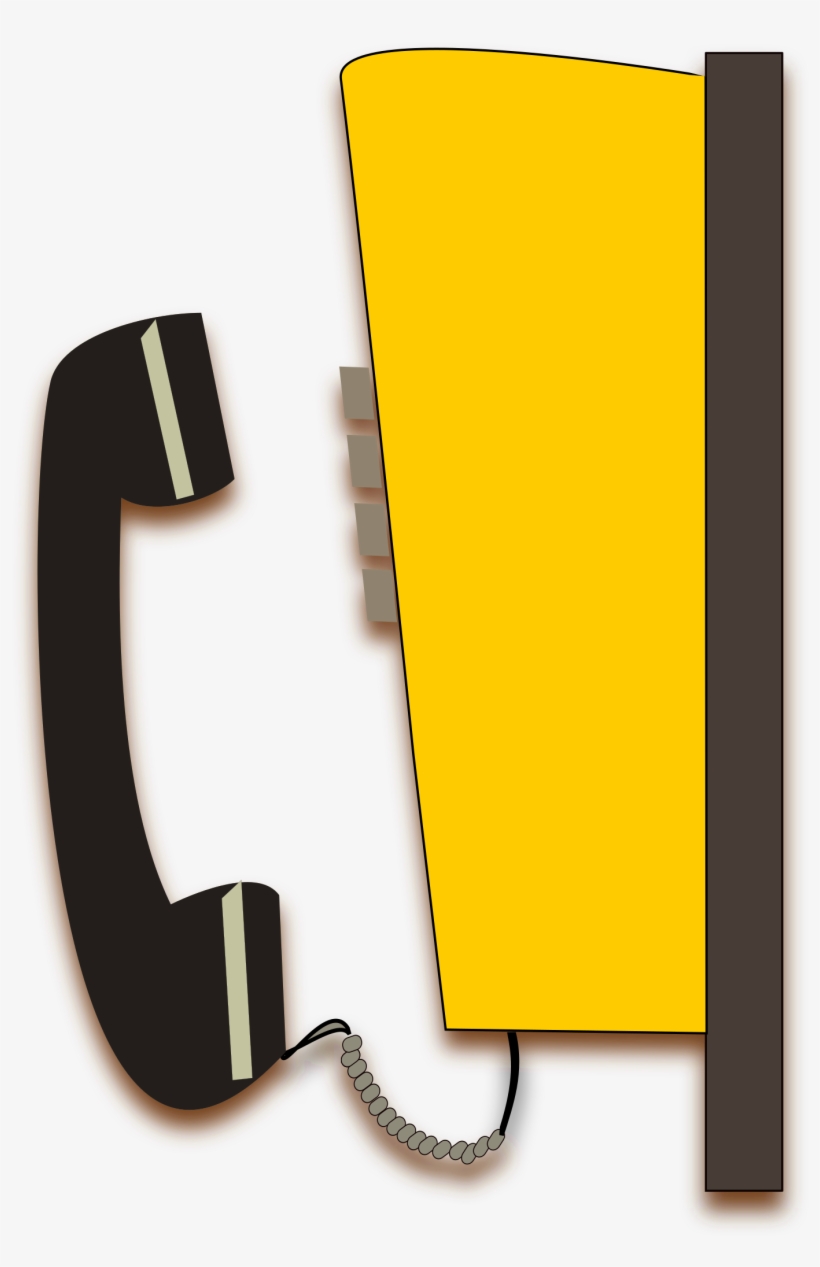 Vector Transparent Library Public Big Image Png - Public Telephone Booth Clipart, transparent png download
