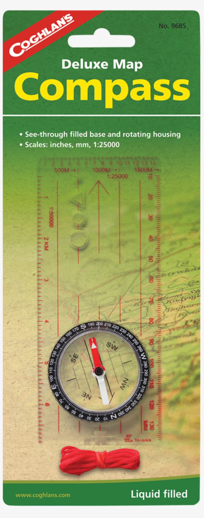 Coghlans Deluxe Map Compass, transparent png download