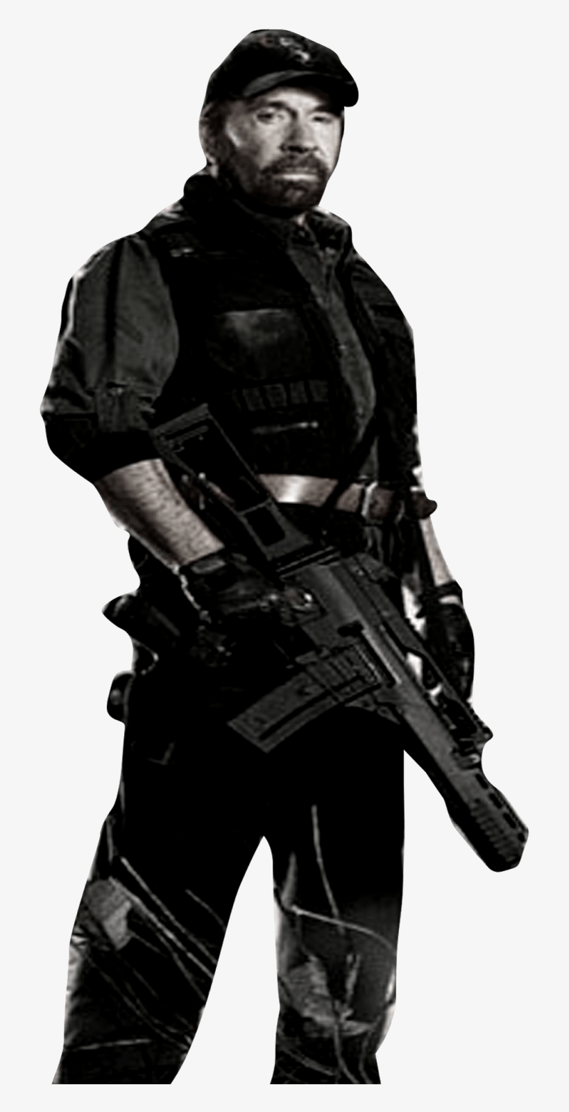 Chuck Norris Png Pic - Expendables Chuck Norris Png, transparent png download