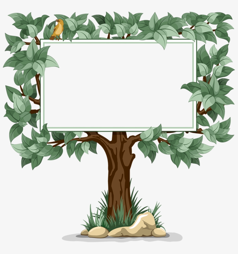 Image Du Blog Zezete Centerblog Net Borders - Shower Curtains Autumn Tree Polyester Waterproof Bathroom, transparent png download