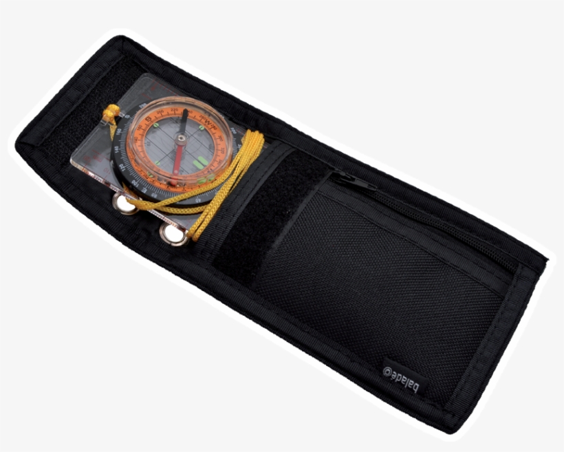 Baladéo Map Compass With Pouch - Strap, transparent png download