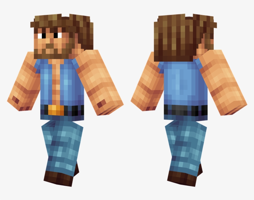 Chuck Norris - Minecraft Catwoman Skin, transparent png download