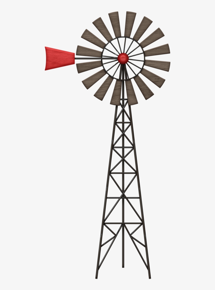 Vane Png Clip Art - Farm Windmill Clipart, transparent png download
