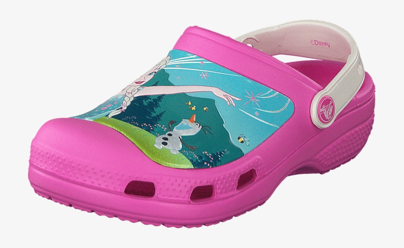 Crocs Cc Frozenfever Clog K Party Pink/oyster 54494-00 - Sandal, transparent png download