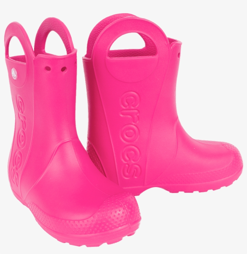 Crocs Pink Wellies - Portable Network Graphics, transparent png download