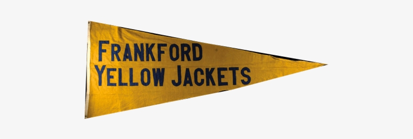 Def Frankford Yellow Jackets Pennant - Sign, transparent png download