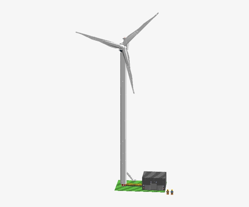 Lego Wind Turbine - Wind Turbine, transparent png download