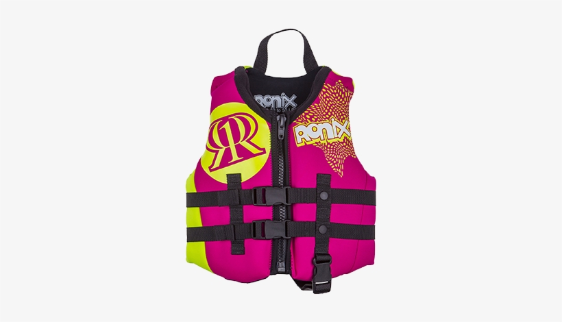 2018 Ronix August Girls Child- Cga Life Vest - Ronix Kids Life Vest, transparent png download