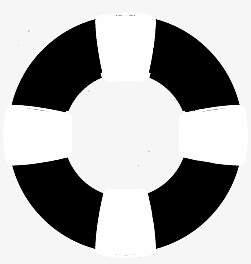 Life Preserver White Tall Inverted - Haifa, transparent png download