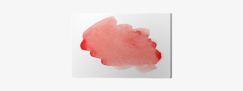 Water Color Stroke Red, transparent png download