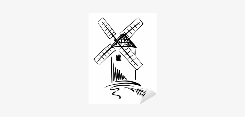Moinhos De Vento Desenhos, transparent png download