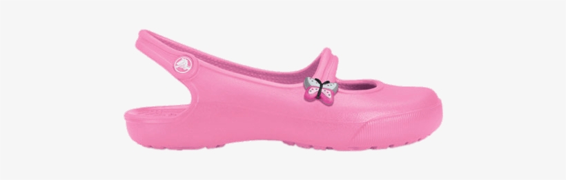 Crocs Pink Girls Flats - Portable Network Graphics, transparent png download