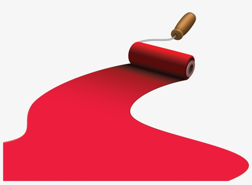 Paint Brush With Paint, transparent png download