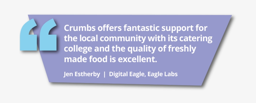 Crumbs Quote - Testimonial, transparent png download