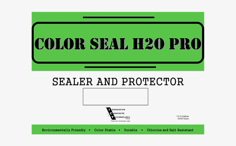 Color Seal H2o Pro - School, transparent png download