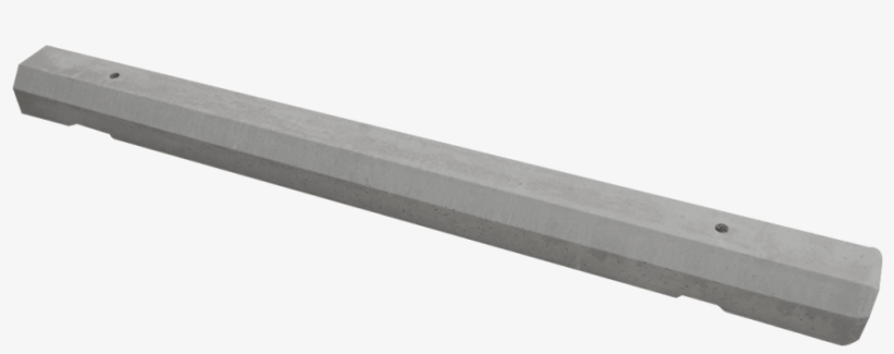 6ft Gray Parking Block - Parking Stump, transparent png download