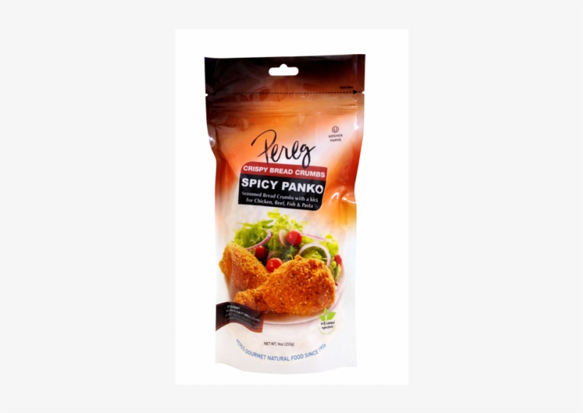 Pereg Spicy Panko Bread Crumbs - Gourmet Brands Pereg Panko Spicy 255g, transparent png download