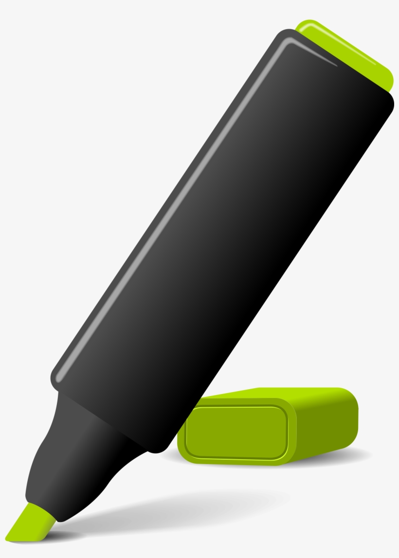 Clipart Resolution 1771*2400 - Highlighter Clipart, transparent png download