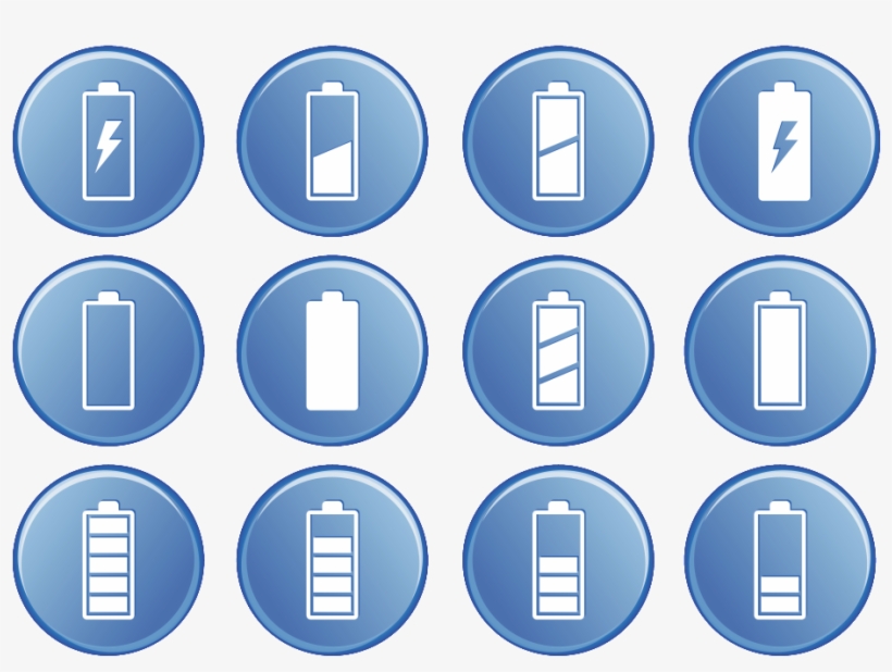 Battery Charging Status Prompt Small Icon - Power Ranger Ninja Steel Cupcake Toppers, transparent png download