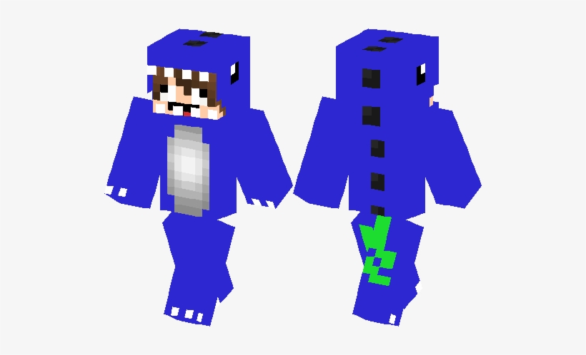 Herobrine Zombie Minecraft Skin, transparent png download