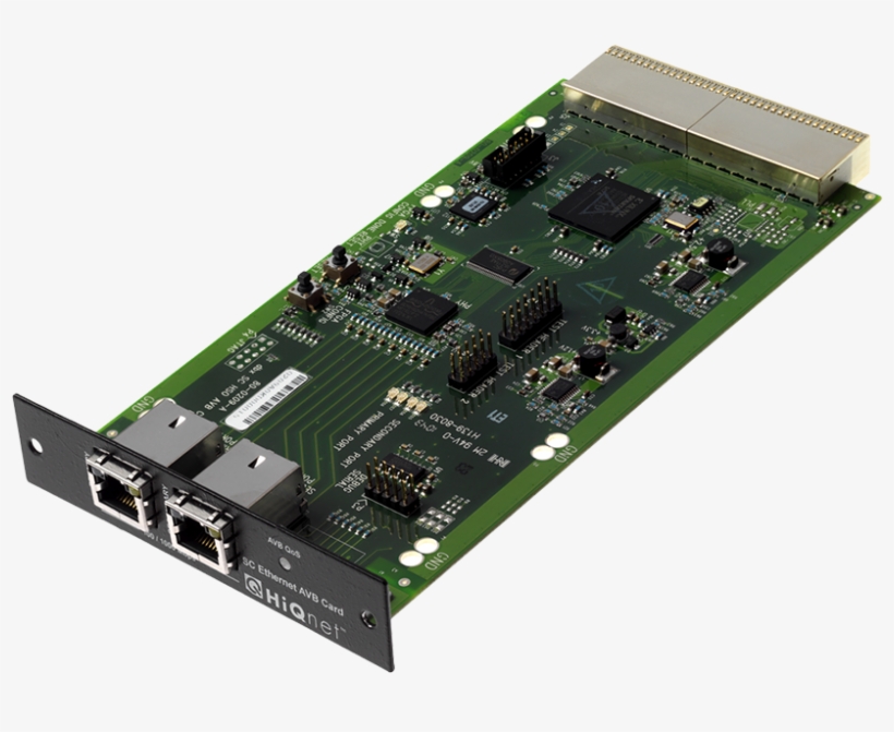 Hiqnet Sc Ethernet Avb Card 3 4 Tiny Square - Ethernet Pmc, transparent png download