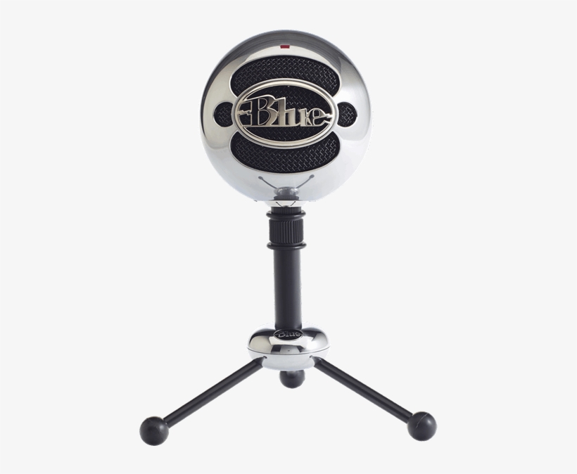 Transparent Microphone Blue Snowball - Blue Snowball Aluminium, transparent png download