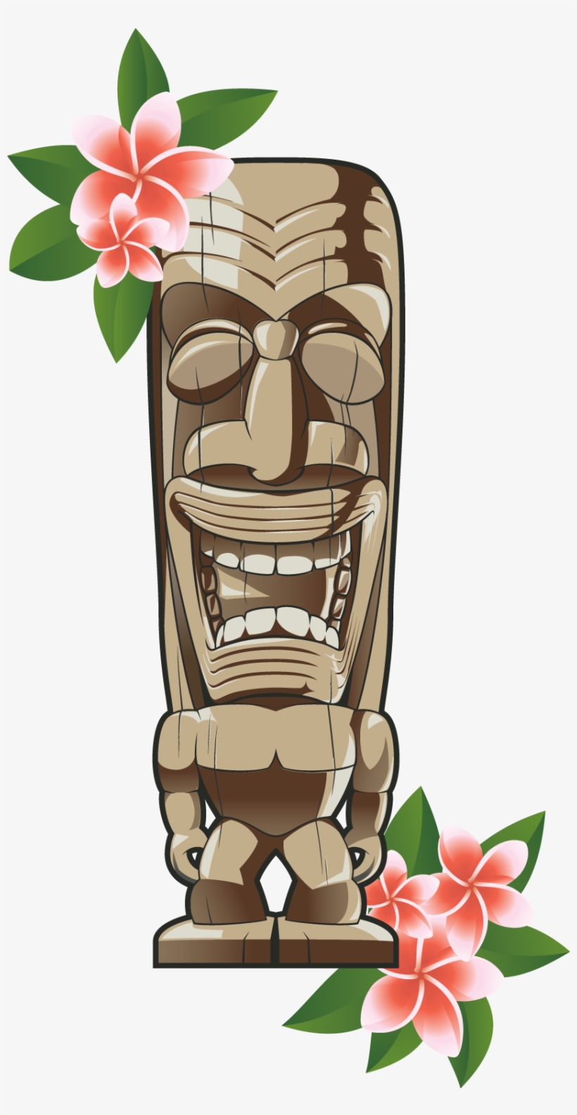 Png Hawaiian Tiki Totems Clipart, transparent png download
