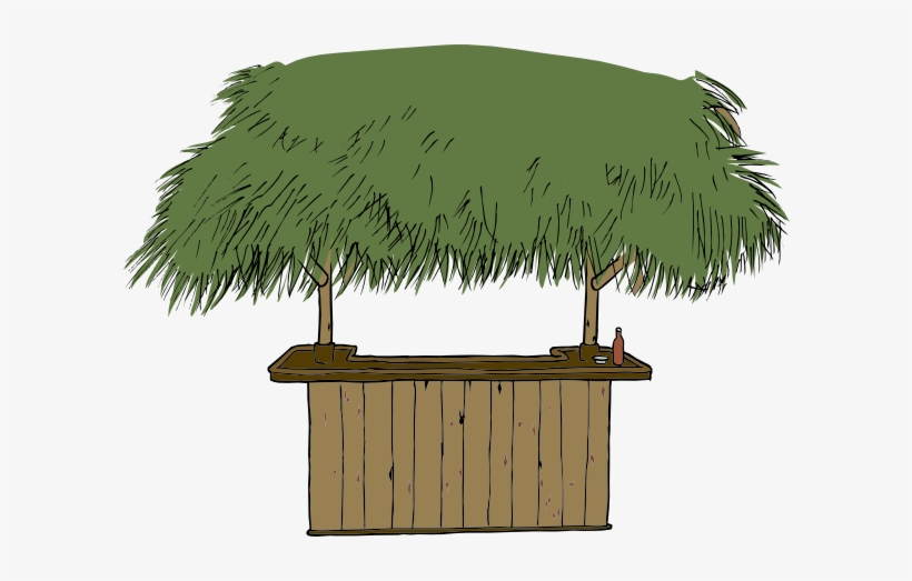 Free Vector Tiki Bar Clip Art - Tiki Bar Clip Art, transparent png download