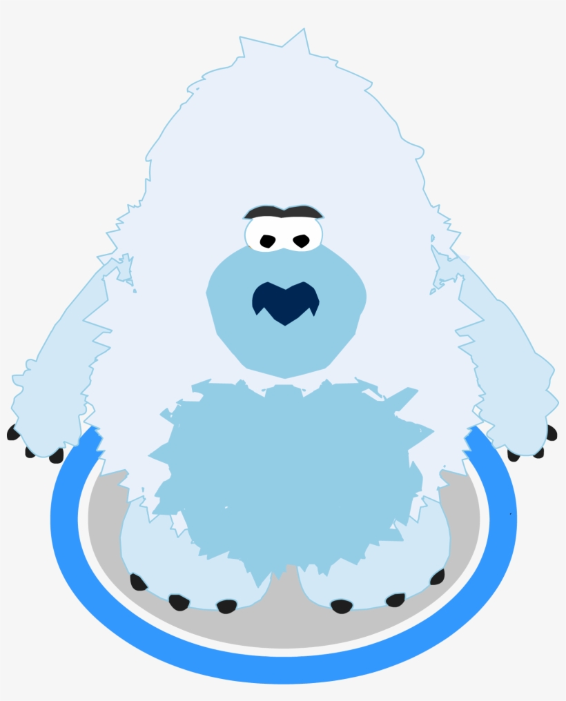 Yeti Costume Ingame - Yeti, transparent png download