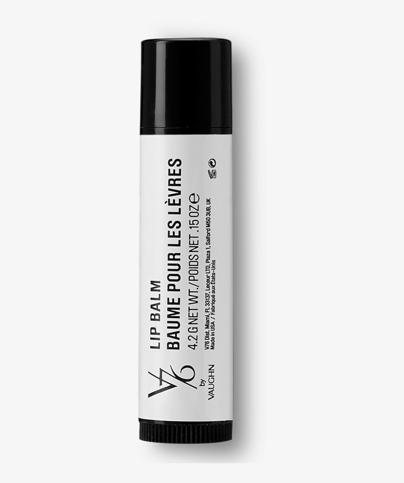 V76 By Vaughn Lip Balm, 0.15 Oz., Men's, transparent png download