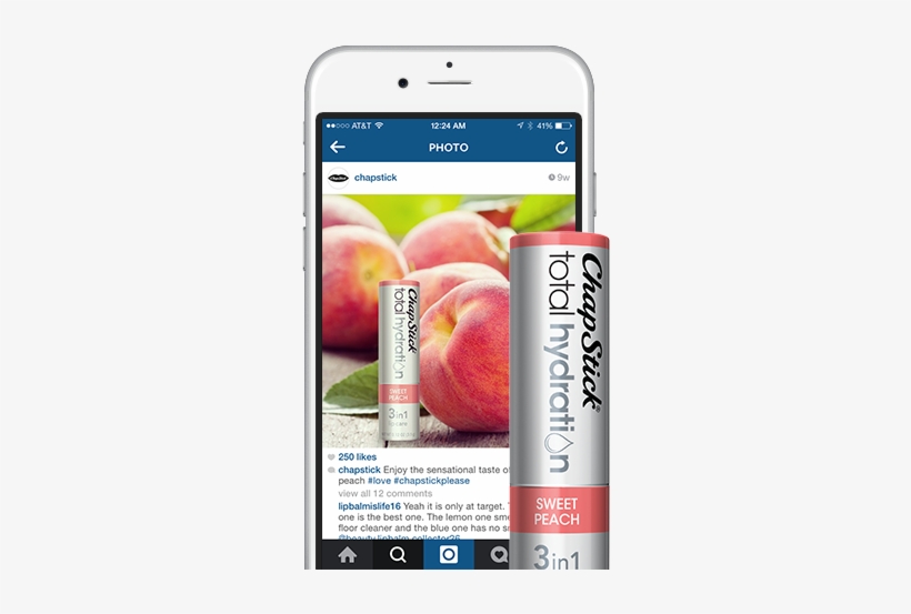 Chapstick Social Media - Chapstick .12 Oz Balm Damage Repair Lip Balm, transparent png download