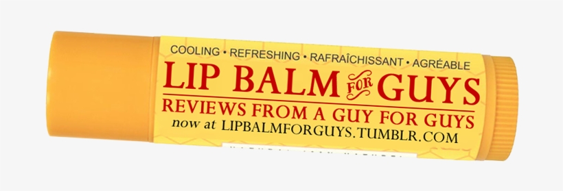 Lip Balm For Guys, Reviewed By A Guy - Delta Mu Delta, transparent png download