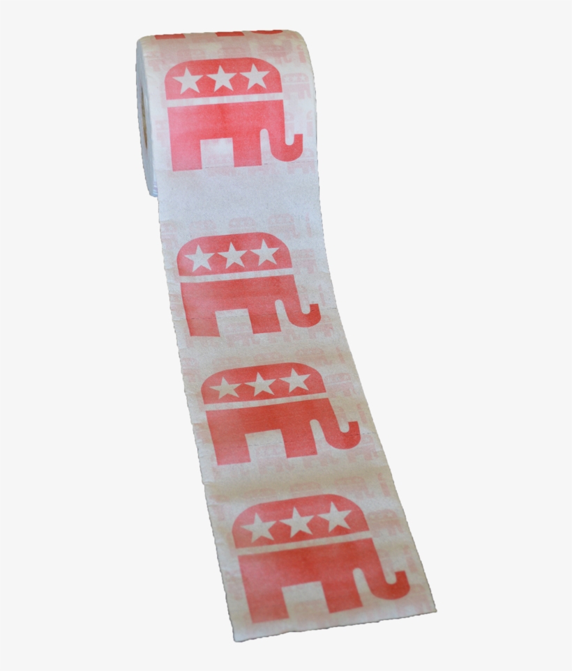 Republican Party Elephant Printed Toilet Paper - Toilet Paper, transparent png download