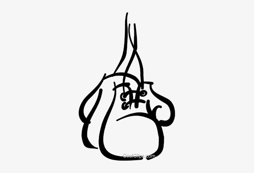 Boxing Gloves Royalty Free Vector Clip Art Illustration - Как Нарисовать Боксерские Перчатки, transparent png download