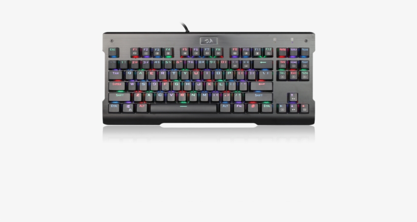 Redragon K561 Rgb Mechanical Gaming Keyboard 87 Keys - Redragon Visnu K561 Rainbow, transparent png download