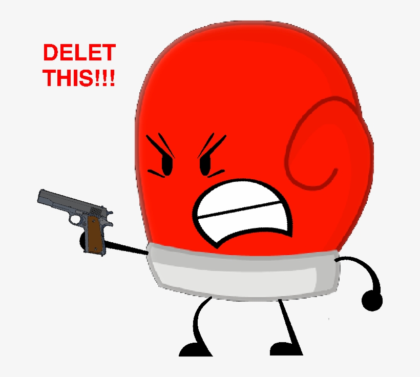 Boxing Glove Delet This - Wiki, transparent png download